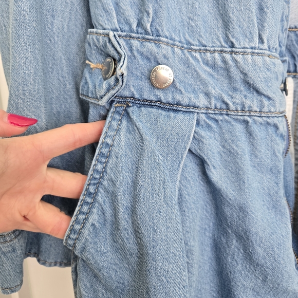 Universal Thread Light Blue Denim Jumpsuit - Picture 5 of 12